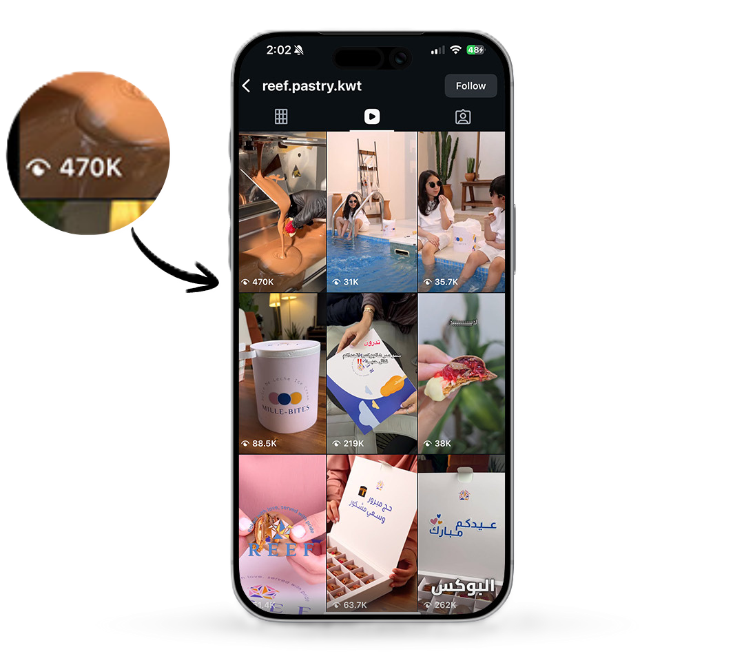 صاحبة براند reef - نتائج التسويق بالمحتوى